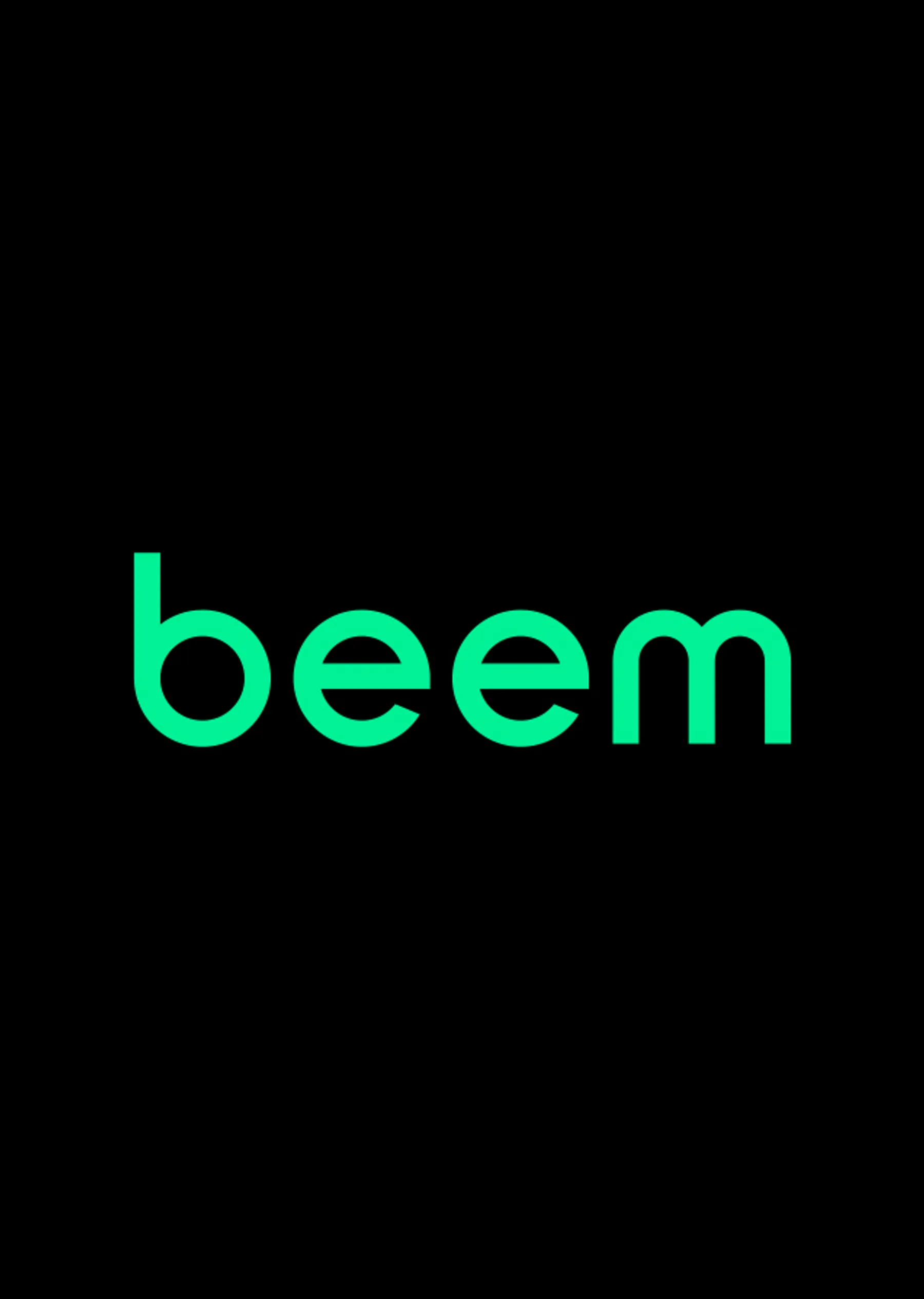 Beem Logotype RGB black